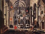 BASSEN, Bartholomeus van The Tomb of William the Silent in an Imaginary Church china oil painting reproduction